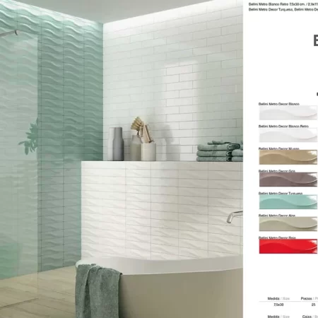 Bellini Metro Decor Serie Subway Tile 3×12