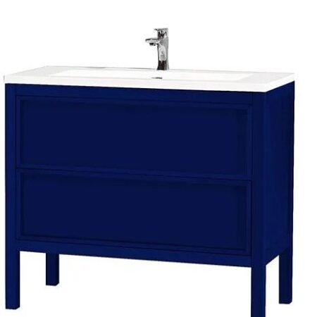 Annecy 36” Navy Blue Free Standing Modern Bathroom Vanity